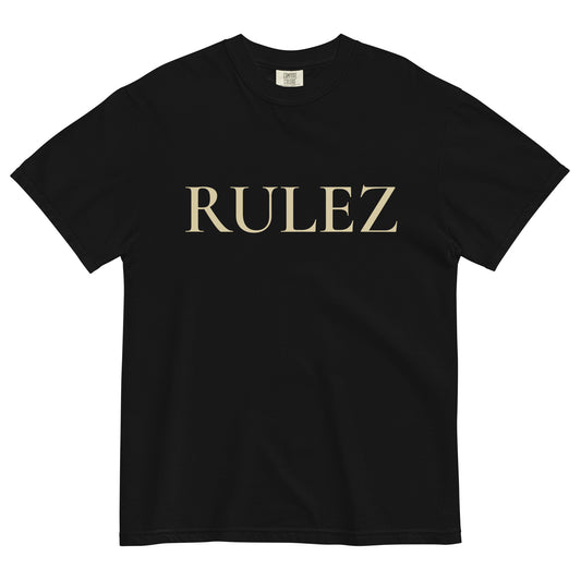 RULEZ branded heavyweight t-shirt