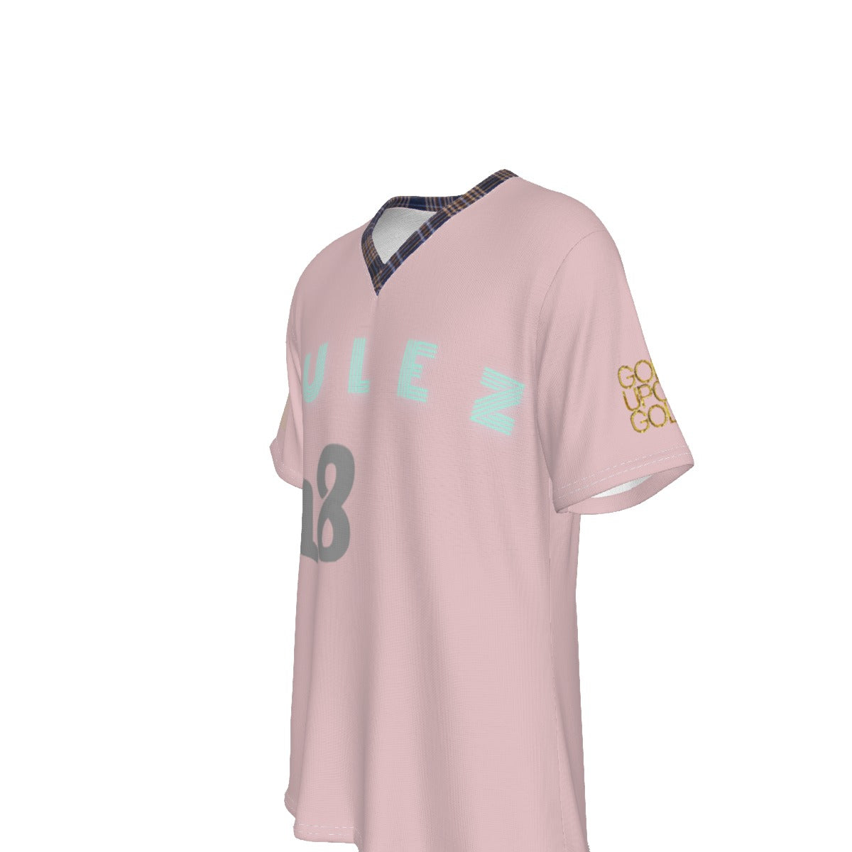 RULEZ Gold Upon Gold Throwback Jersey "Road Rose"